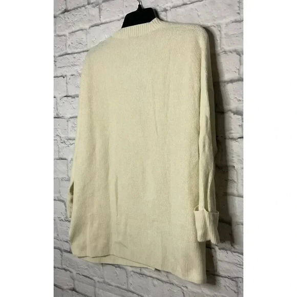 Madewell Asherton button front wool alpaca blend waffle knit cardigan sweater S - Picture 6 of 9